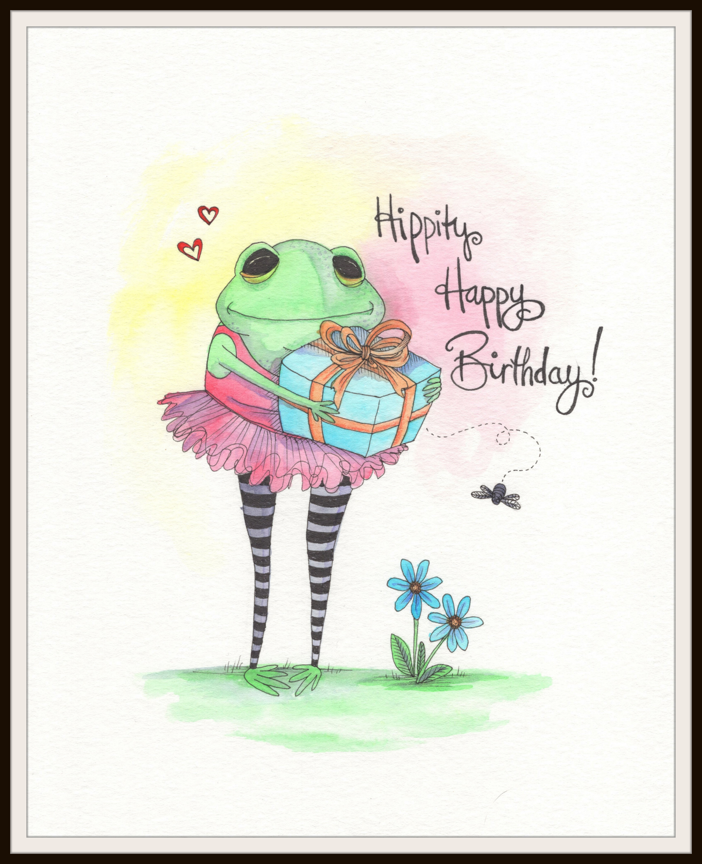 Le Frog Birthday