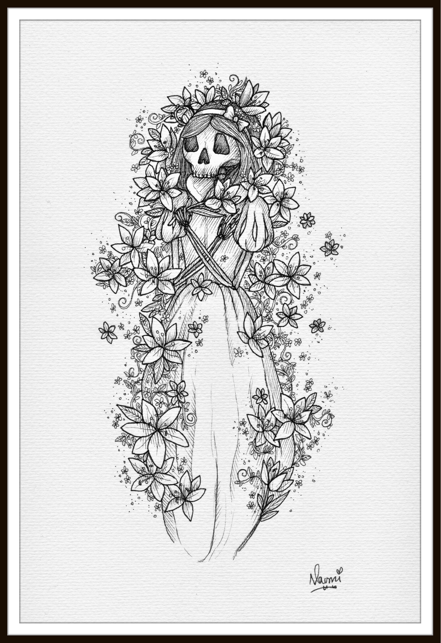 Grimm Endings - Snow White - Black & White