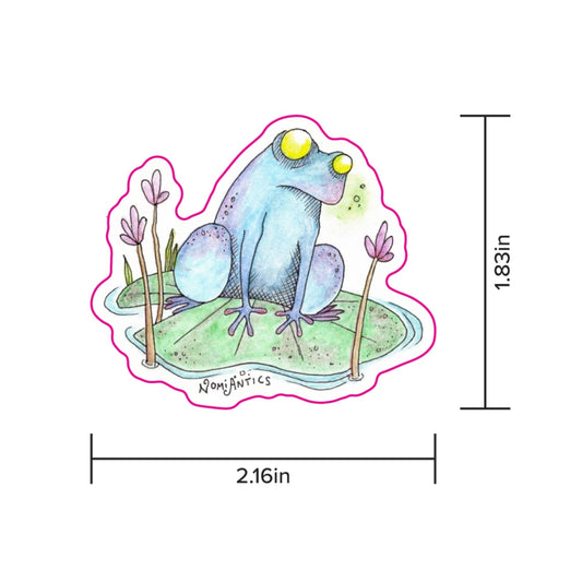 Bog Friend Vinyl Sticker