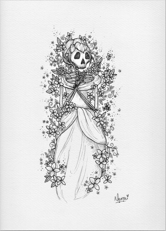 Grimm Endings - Cinderella - Black & White