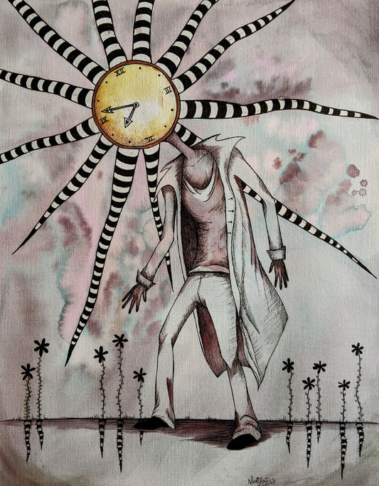 Clockhead - Original Artwork