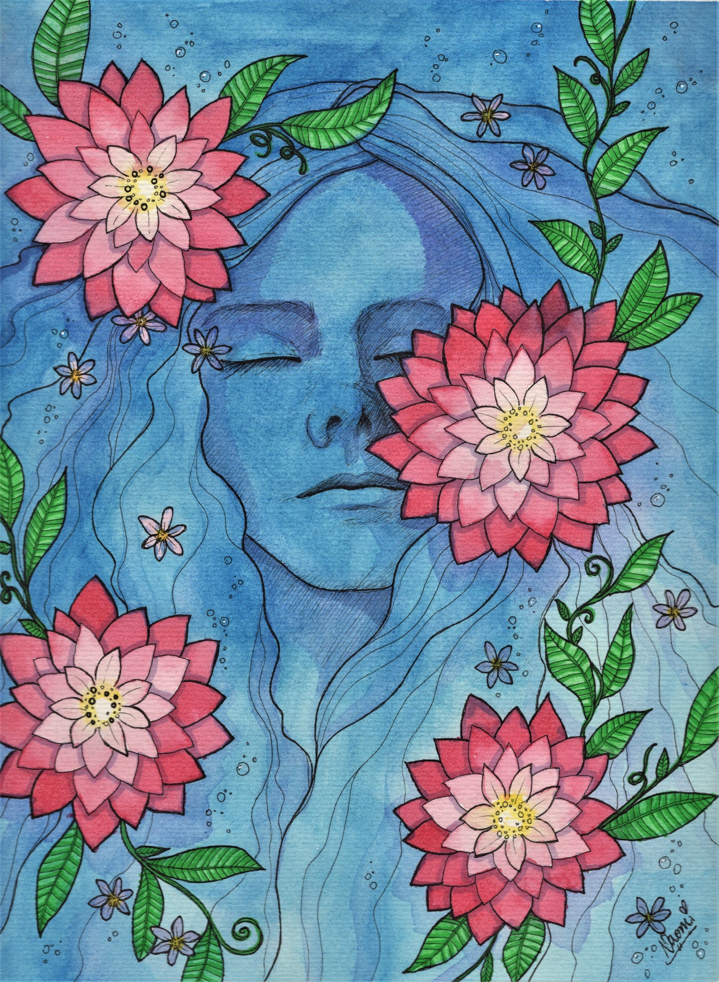 Ophelia Card