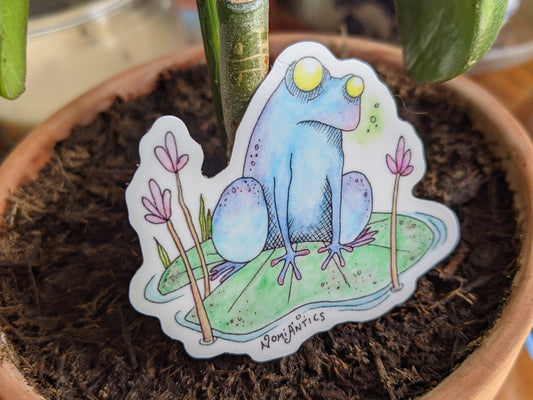Bog Friend Vinyl Sticker