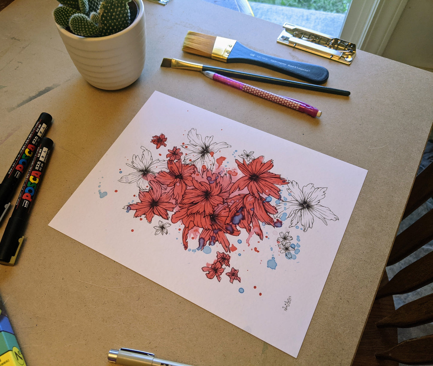 Red Flowers