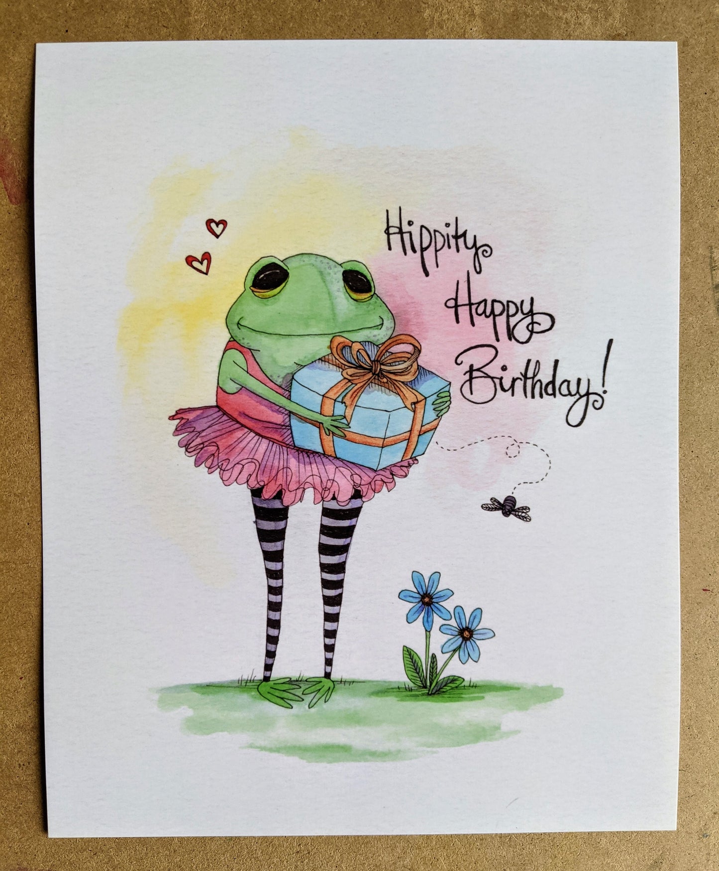 Le Frog Birthday