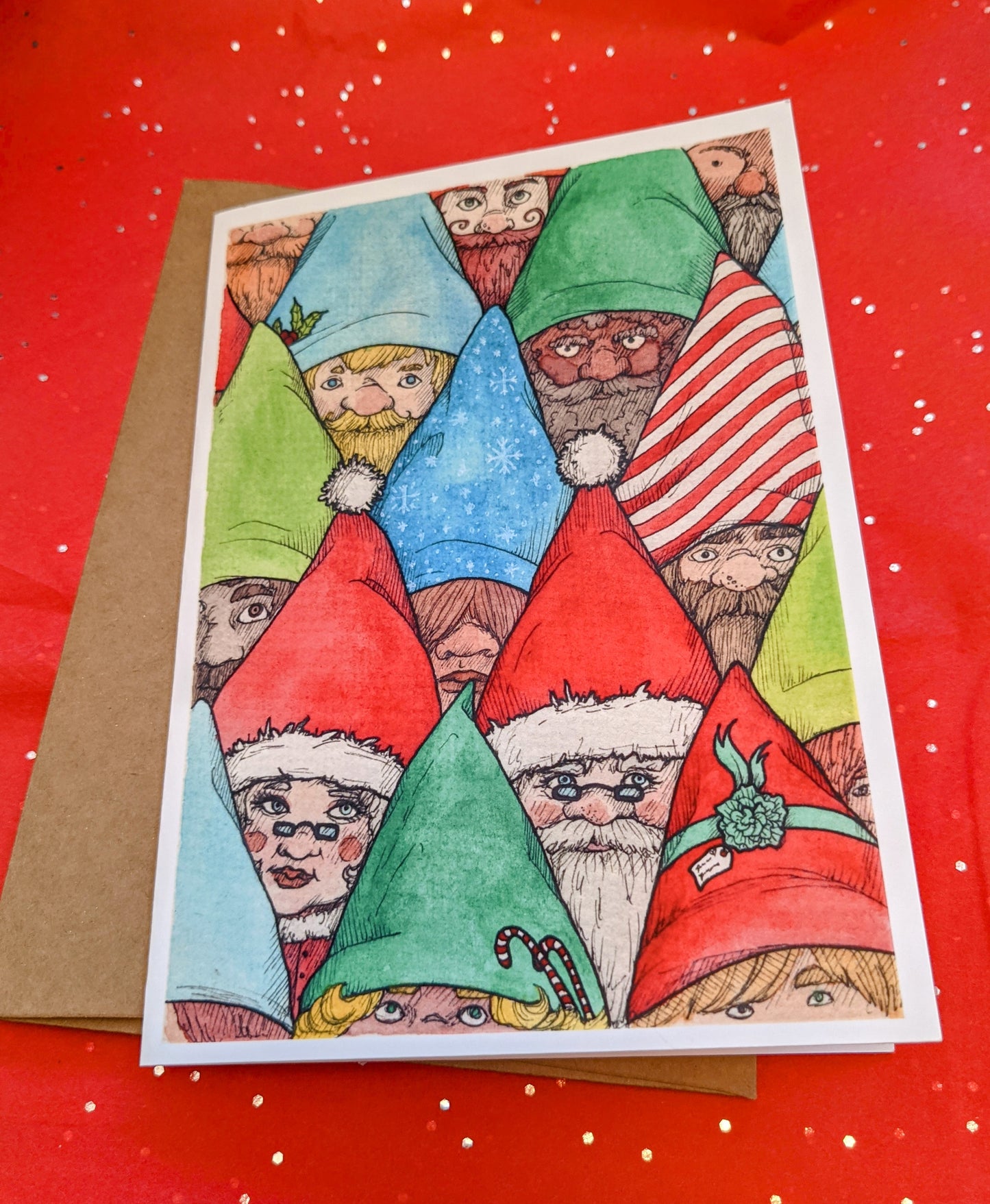 Nomi's Gnomes Christmas Card