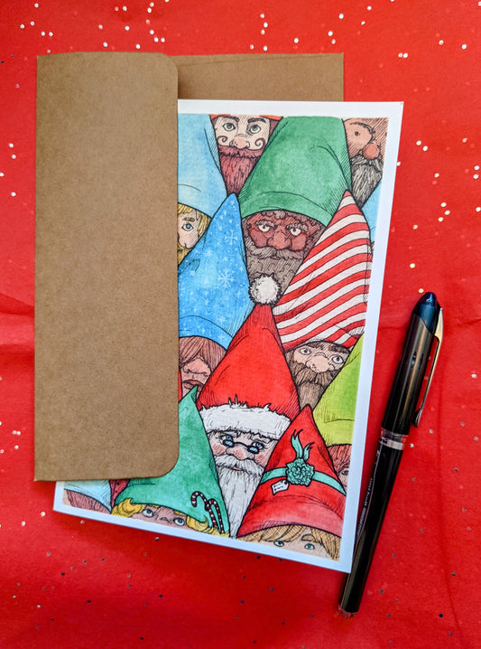 Nomi's Gnomes Christmas Card