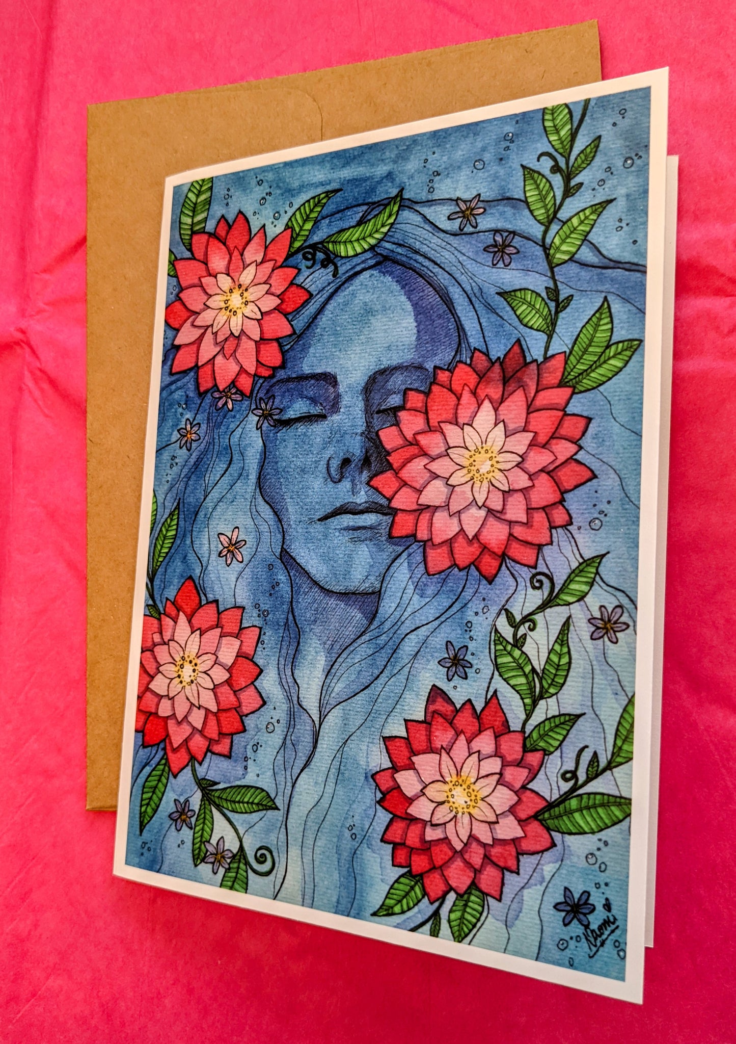 Ophelia Card