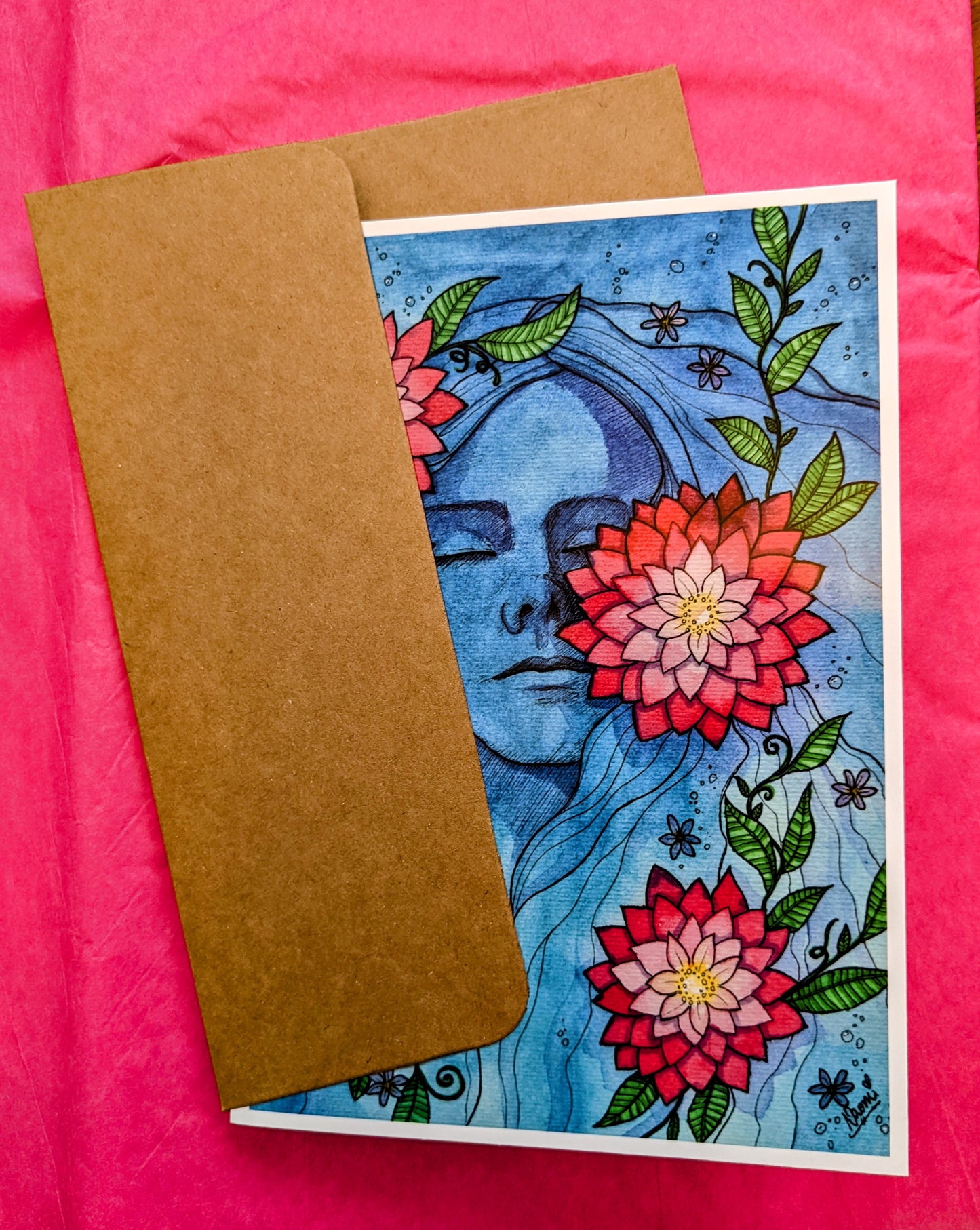 Ophelia Card