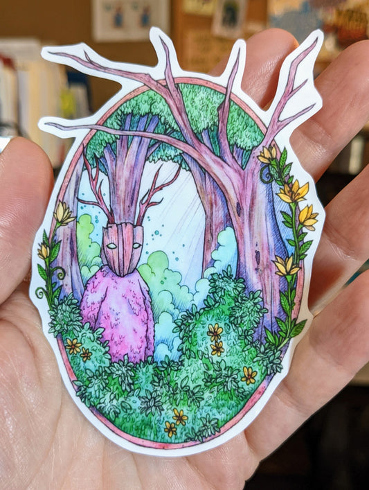 Mister Moss Vinyl Sticker