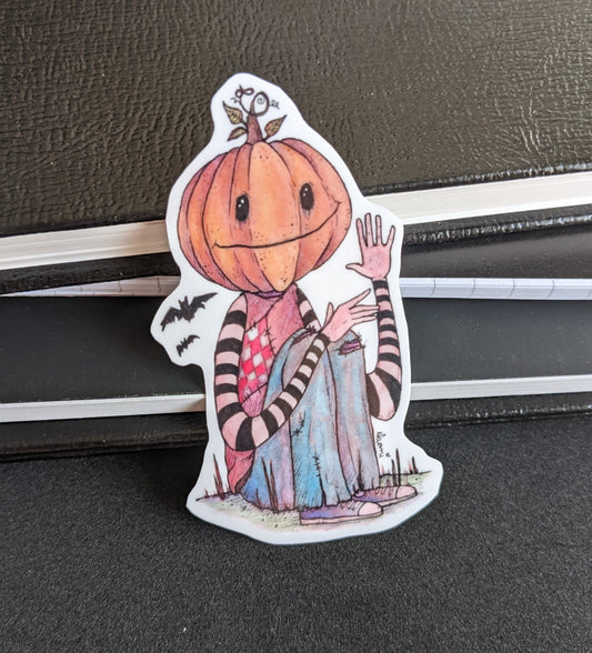 Squash Boy Sticker