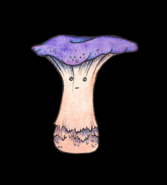 Chantelle the Chanterelle Vinyl Sticker