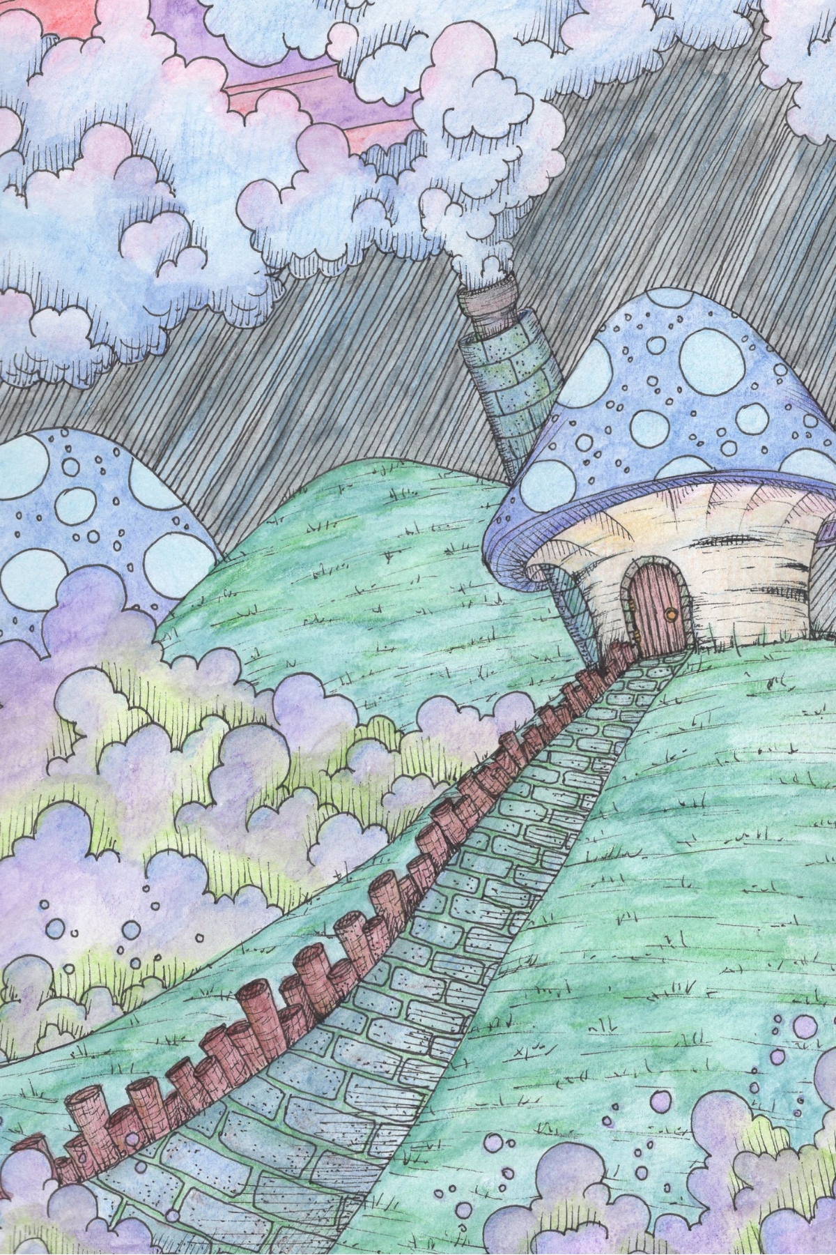 Watercolor Postcard Set