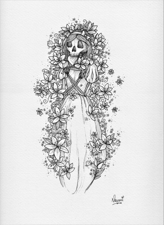 Grimm Endings - Snow White - Black & White