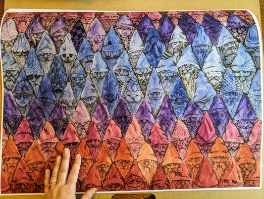 The Gnomes - Limited Edition Hand Signed Poster