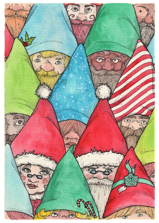 Nomi's Gnomes Christmas Card