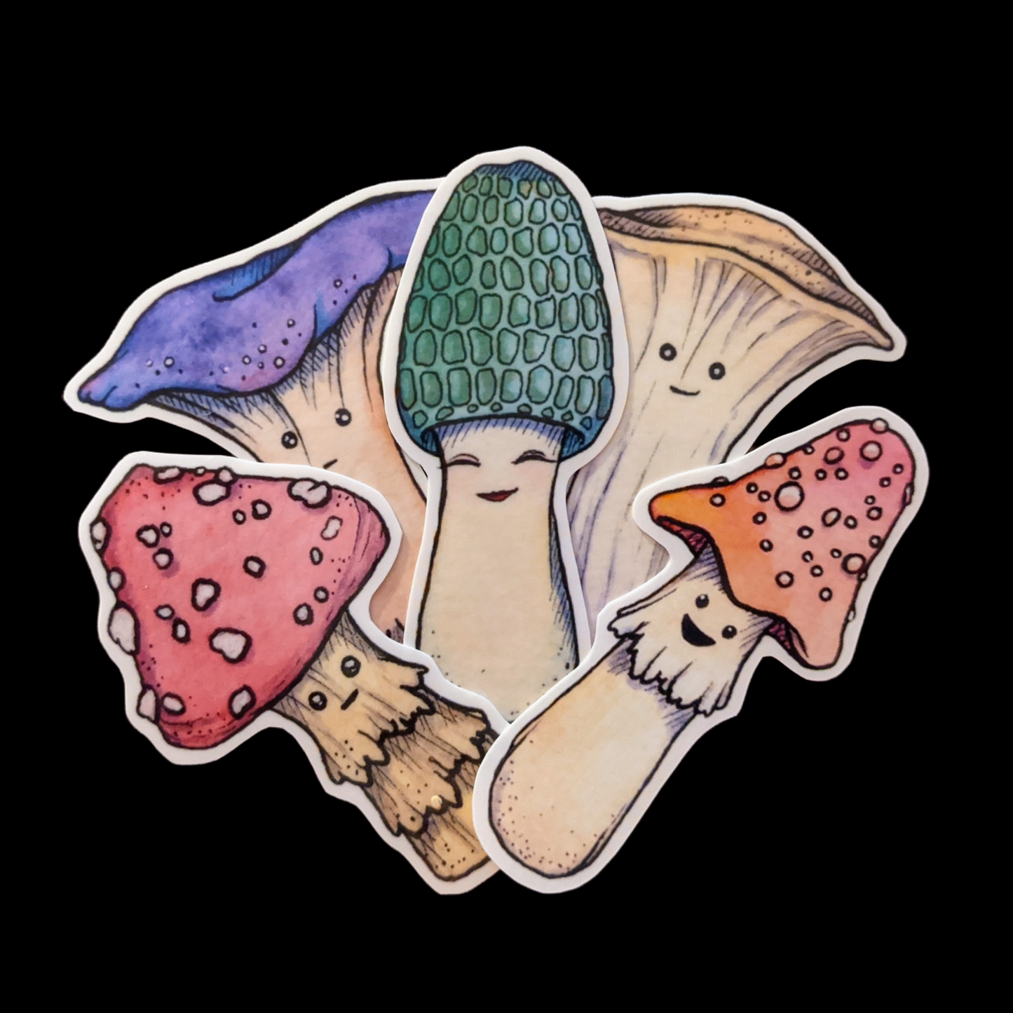 Nomi's Mushies Vinyl Sticker Pack