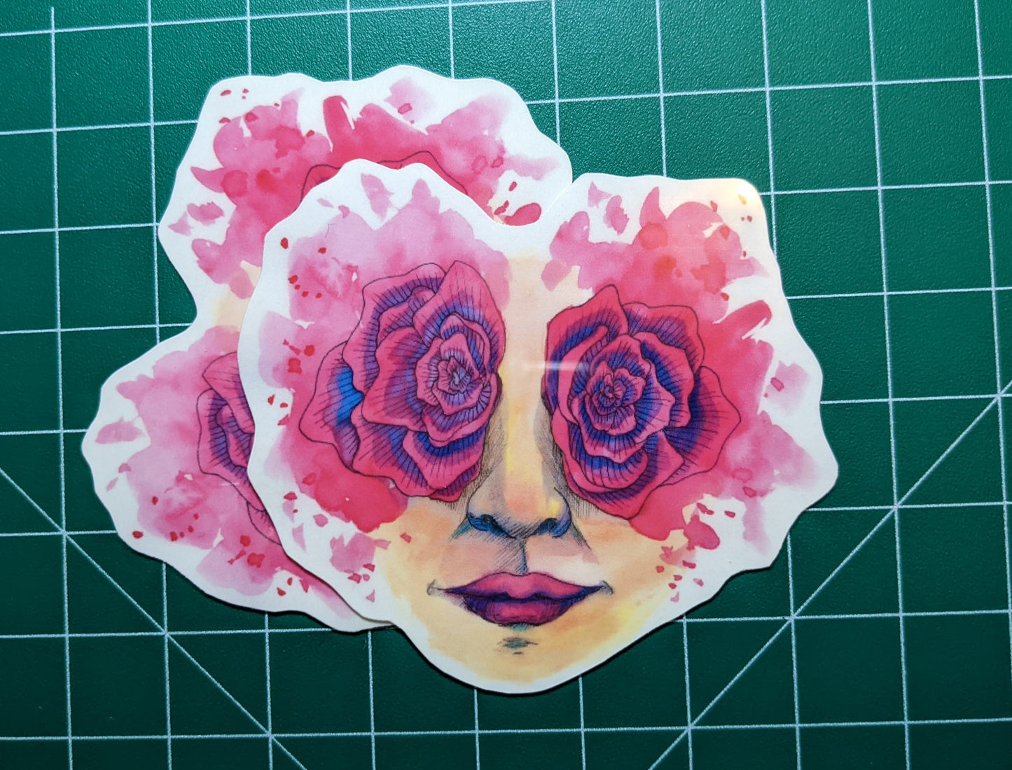 Lookin' Rosey Vinyl Sticker