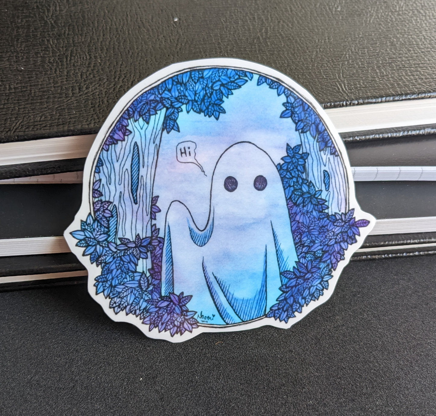 Spooky Boy Sticker