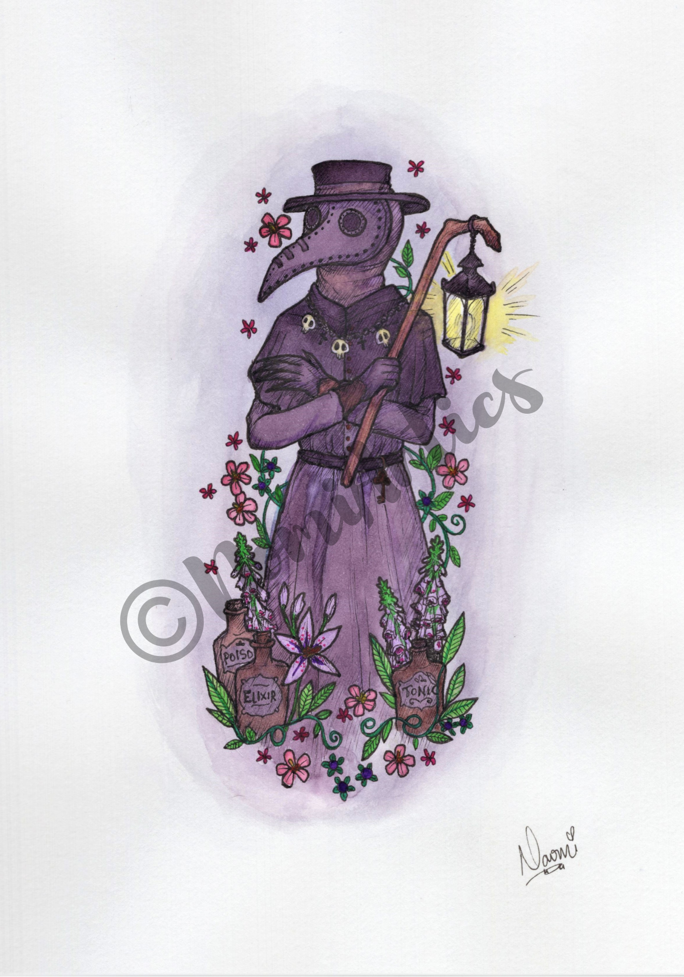 Plague Doctor Commission - SOLD